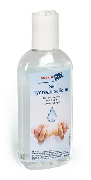 Gel hydroalcoolique hypoallergénique Securimed à l'unité