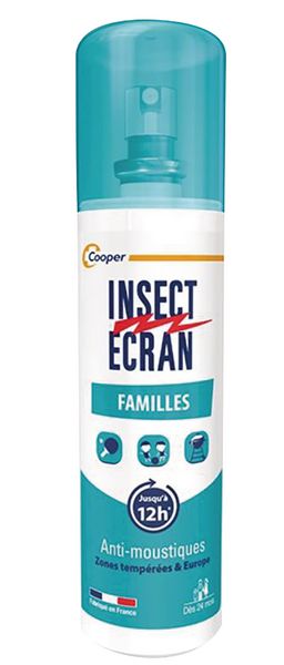 Insect Ecran Familles : répulsif insectes pour peau
