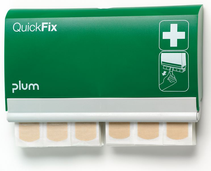 Distributeur garni pansements élastiques QuickFix Plum