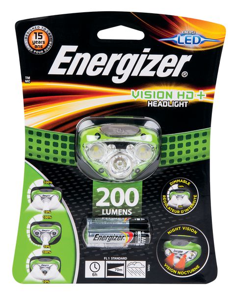Lampe frontale 5 LED Energizer® Vision HD+