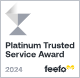 Feefo - Platinium Trusted Service Award 2023