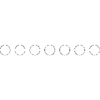 Bande 7 cercles Ø 100 mm ou 4 Ø 180 mm