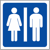 Pictogramme Toilettes Hommes/Femmes