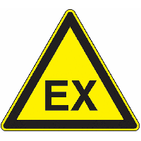 Panneau Matières explosives EX