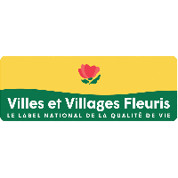 Panneau Alu Village fleuri 900 x 350 mm