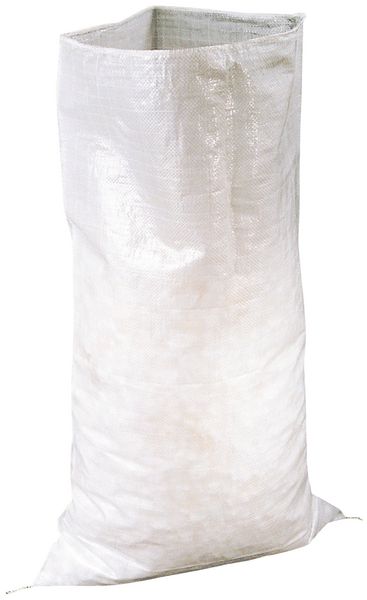 100 sacs à gravats blancs en polypropylène 70 l