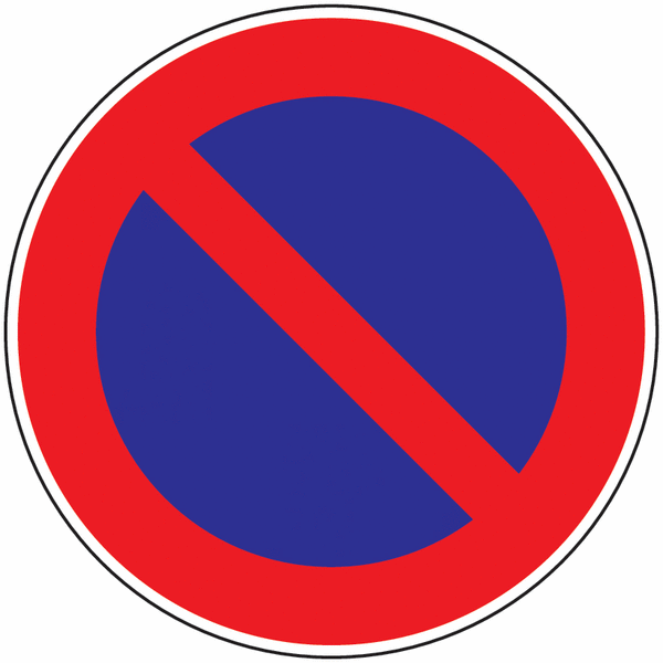 Panneau en Aluminium Stationnement interdit