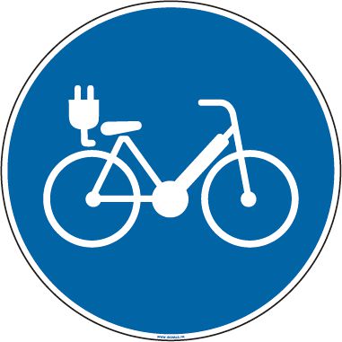 Panneaux Vélo électrique