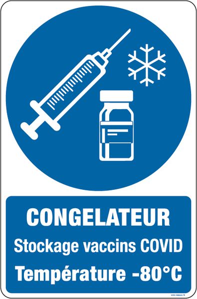 Panneaux Congélateur Stockage Vaccin Covid