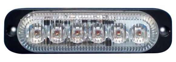 Feux de pénétration 6 LED à éclats 10/30 V