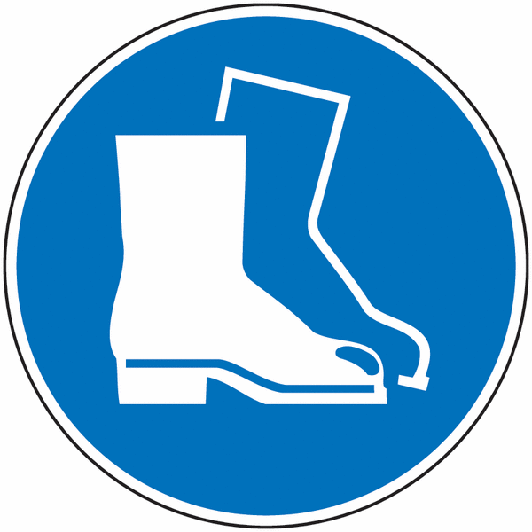 Panneau Port obligatoire des chaussures de sécurité
