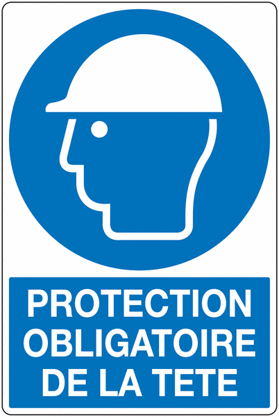 Panneau d'obligation PVC Protection de la tête