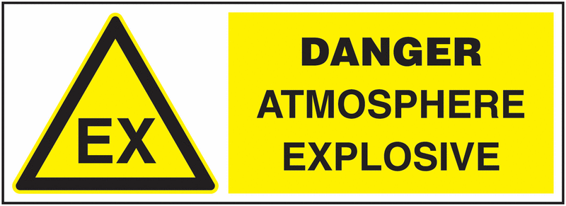 Panneau Ecopicto Danger atmoshpère explosive