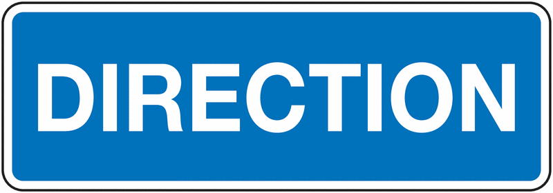 Panneau Direction