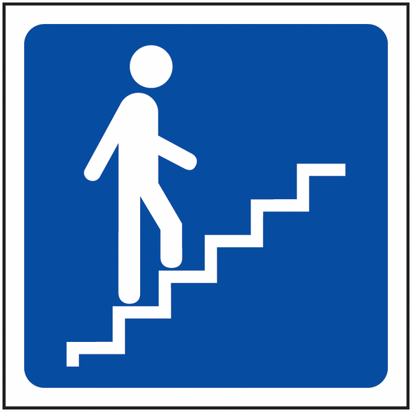 Pictogramme Escalier