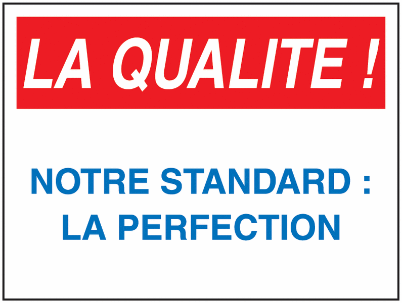 Panneau PVC Qualité Notre standard : la perfection