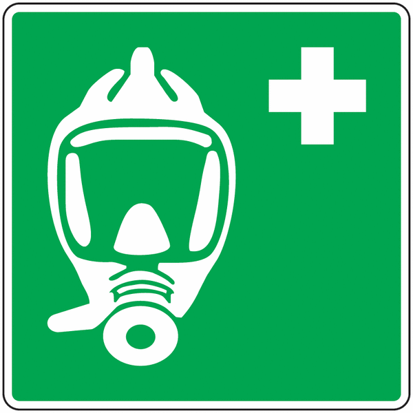 Panneaux appareil respiratoire pour évacuation urgence
