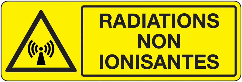 Panneau PVC Radiations non ionisantes