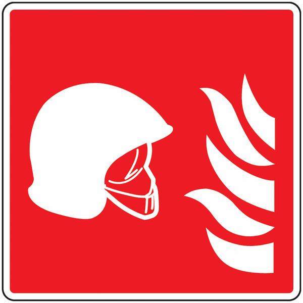 Panneau picto Equipement incendie Logo