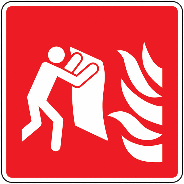 Panneau Symbole de Couverture anti-feu