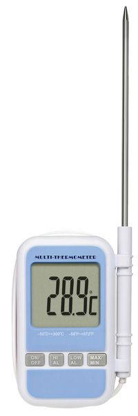Thermomètre alarme grand affichage -50° C à + 300° C