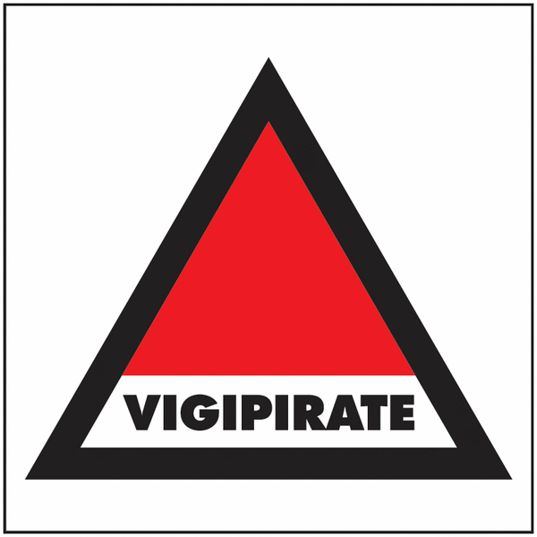 Autocollant vitrophanie Plan Vigipirate
