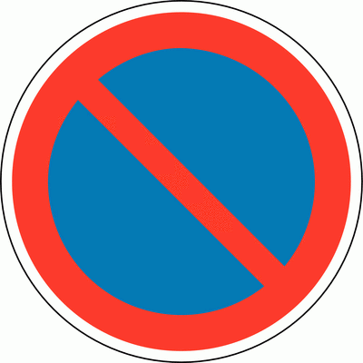 Verkehrszeichen Parken Verboten StVO Österreich