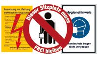 Hygiene- und Gesundheitsschutzkennzeichnung