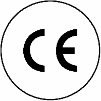 CE-Etiketten, rund