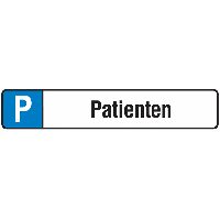 Patienten – Parkplatzreservierungsschilder