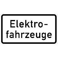 Elektrofahrzeuge - Fahrzeugzeichen, praxiserprobt