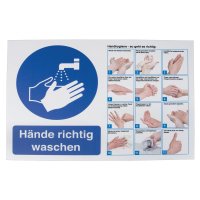 Sicherheitshinweis Handhygiene