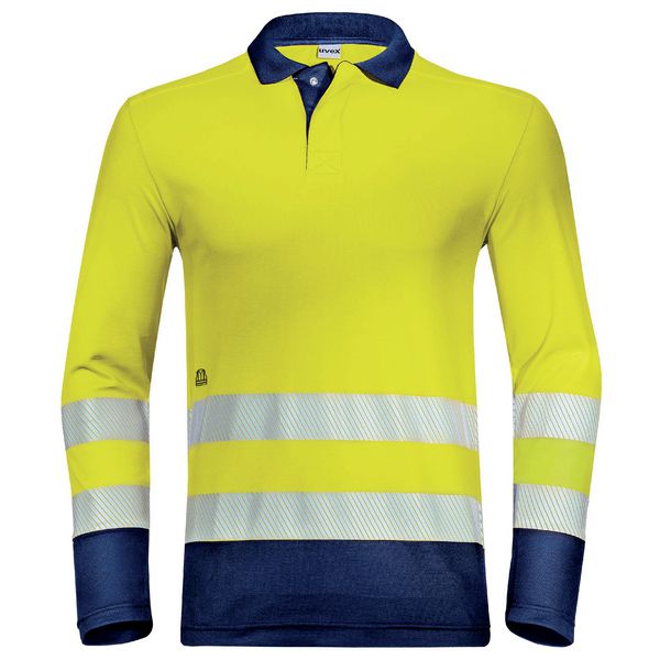 uvex Warnschutz-Poloshirt suXXeed construction langarm, Herren
