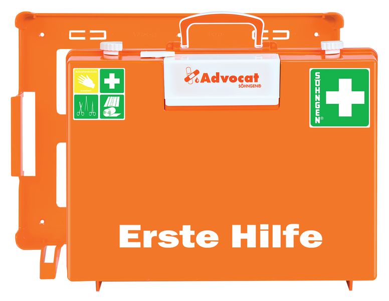 SÖHNGEN Erste-Hilfe-Koffer Advocat "Industrie" mit integriertem Pflasterspender, nach DIN 13169