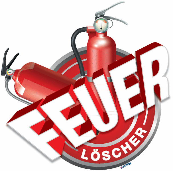3D-Bodenmarkierung Brandschutzzeichen "Feuerlöscher 3D Symbol"