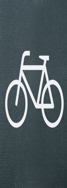 Radfahrer – PREMARK Straßenmarkierungen, Symbole