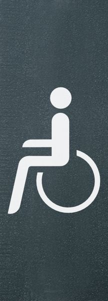 Rollstuhlfahrer – PREMARK Straßenmarkierungen, Symbole