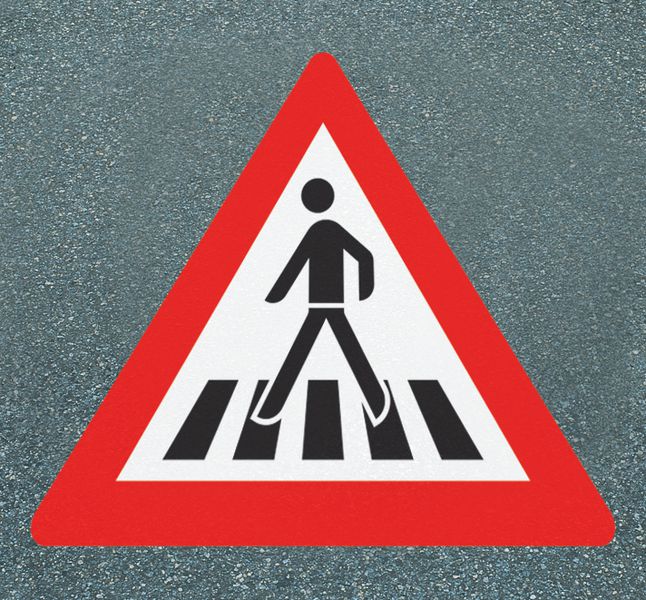 Fußgängerüberweg - PREMARK Straßenmarkierungen, Verkehrszeichen