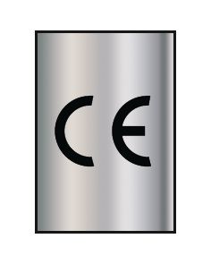 CE-Etiketten, rechteckig