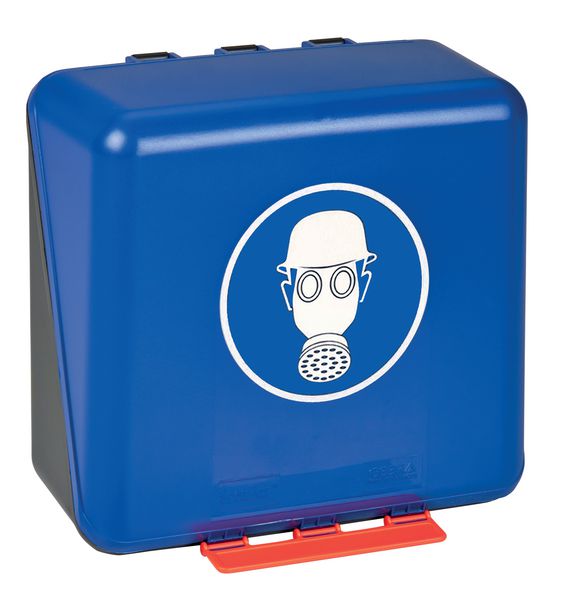 Helm und Atemschutz benutzen - Aufbewahrungsboxen für Kombi-Schutzausrüstung