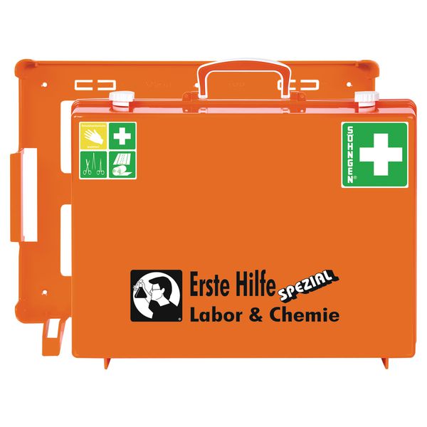 SÖHNGEN Erste-Hilfe-Koffer "Spezial" für Labor und Chemie, ÖNORM Z1020 Typ 1