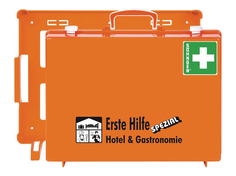 SÖHNGEN Erste-Hilfe-Koffer "Spezial" und Nachfüllpackungen für Hotel und Gastronomie, nach DIN 13157