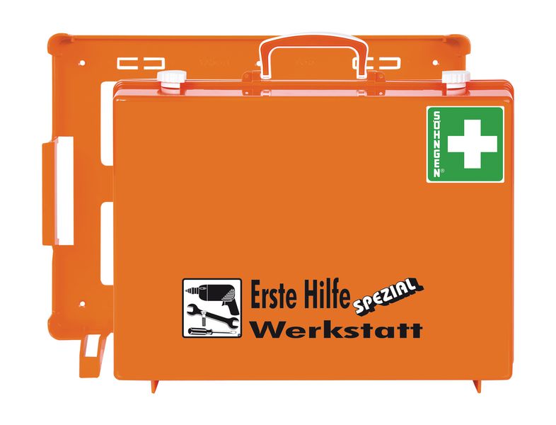 SÖHNGEN Erste-Hilfe-Koffer "Spezial" und Nachfüllpackungen für Werkstatt, nach DIN 13157