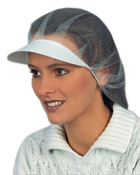 Hygiene-Kopfschutzhauben mit Schirm