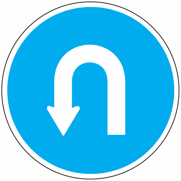 Umkehrgebot - Verkehrszeichen für Österreich, StVO