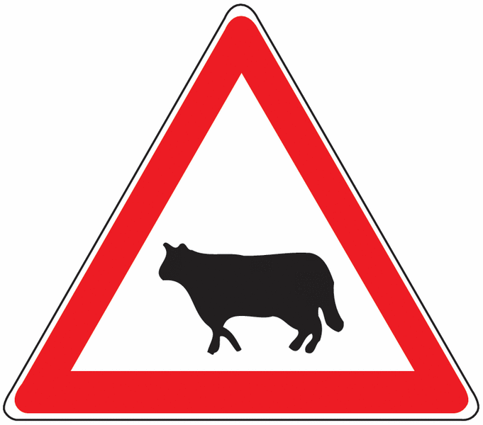Achtung Tiere - Verkehrszeichen für Österreich, StVO