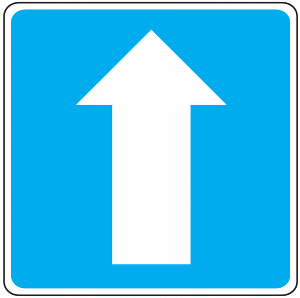 Ende des Gegenverkehrs - Verkehrszeichen für Österreich, StVO