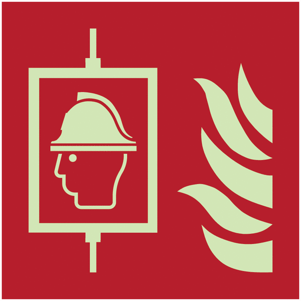 Aufzug für die Brandbekämpfung - Brandschutzzeichen, EN ISO 7010