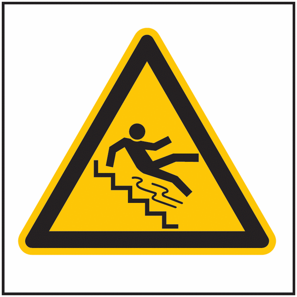 Hinweisschilder Public, Symbol "Vorsicht Treppe"