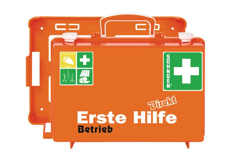 SÖHNGEN Erste-Hilfe-Koffer "Direkt" für Betrieb, nach DIN 13157